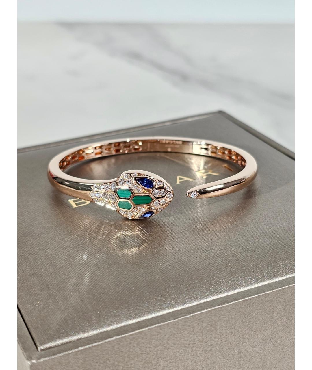 BVLGARI Золотой браслет из розового золота, фото 6