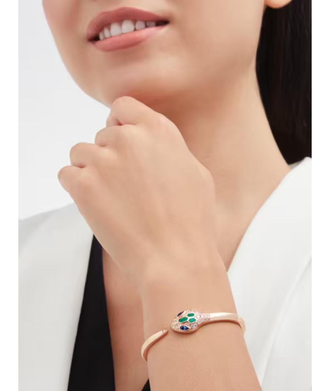 BVLGARI Золотой браслет из розового золота, фото 5