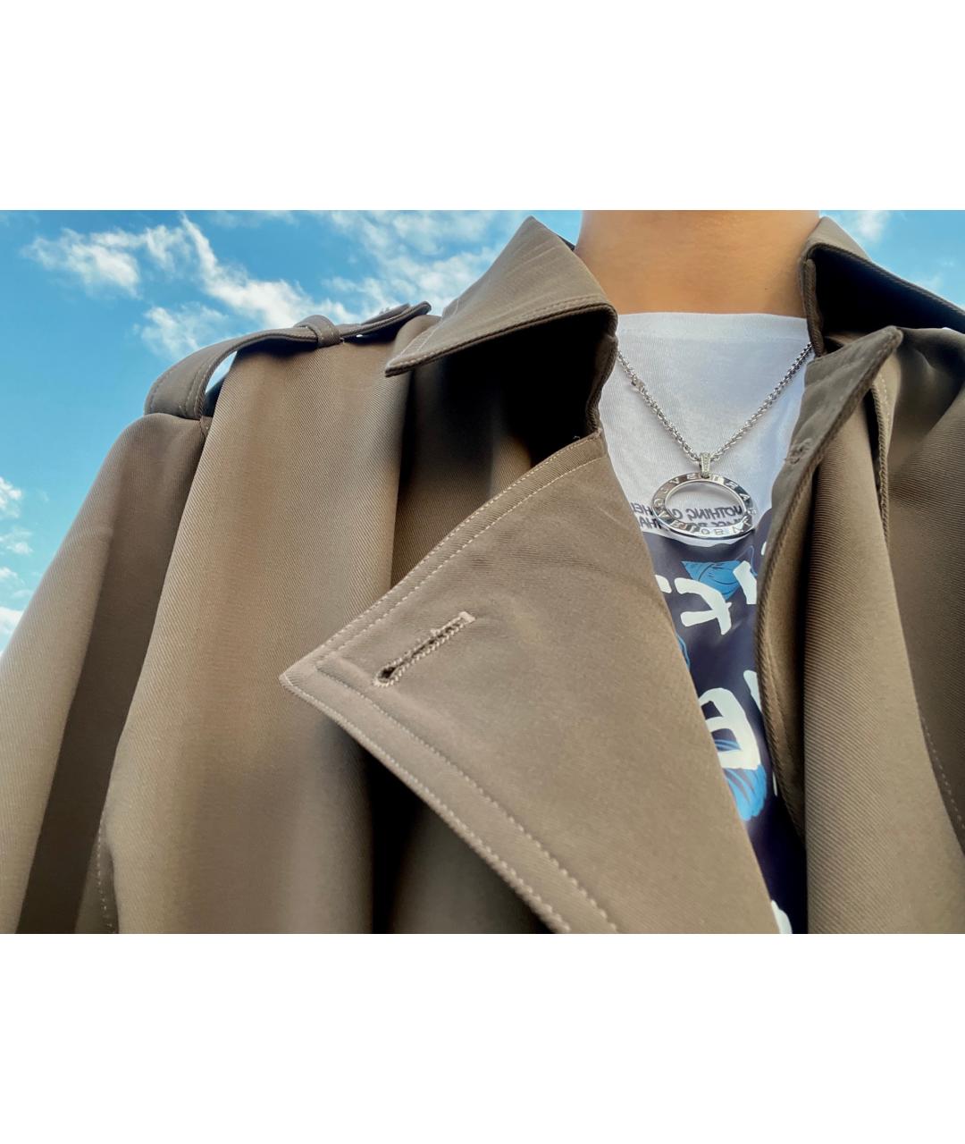 BVLGARI Серебряное колье из белого золота, фото 2