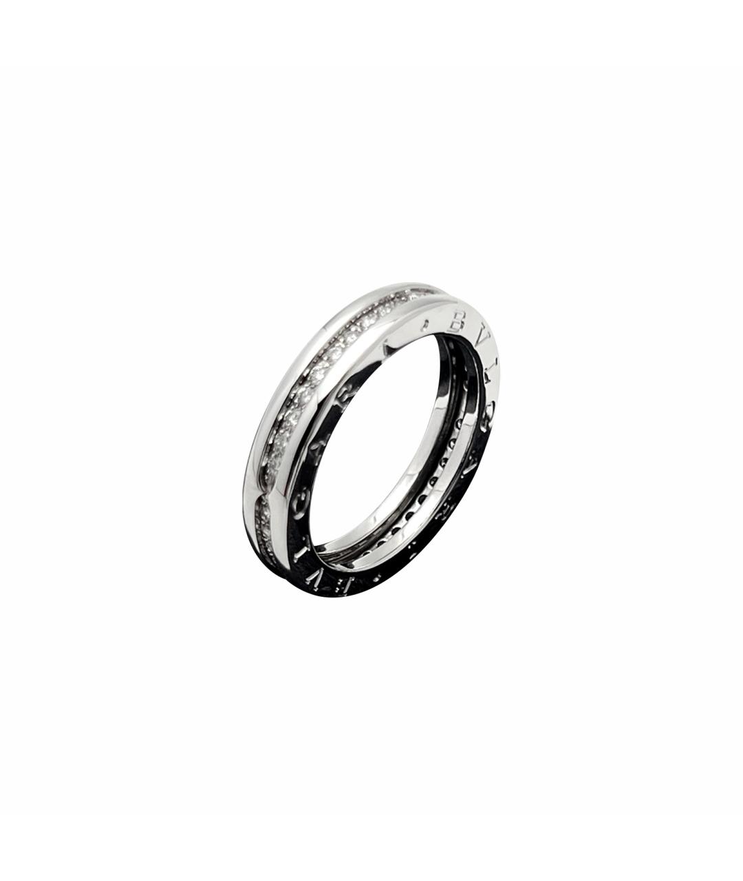 BVLGARI Серебряное кольцо из белого золота, фото 1