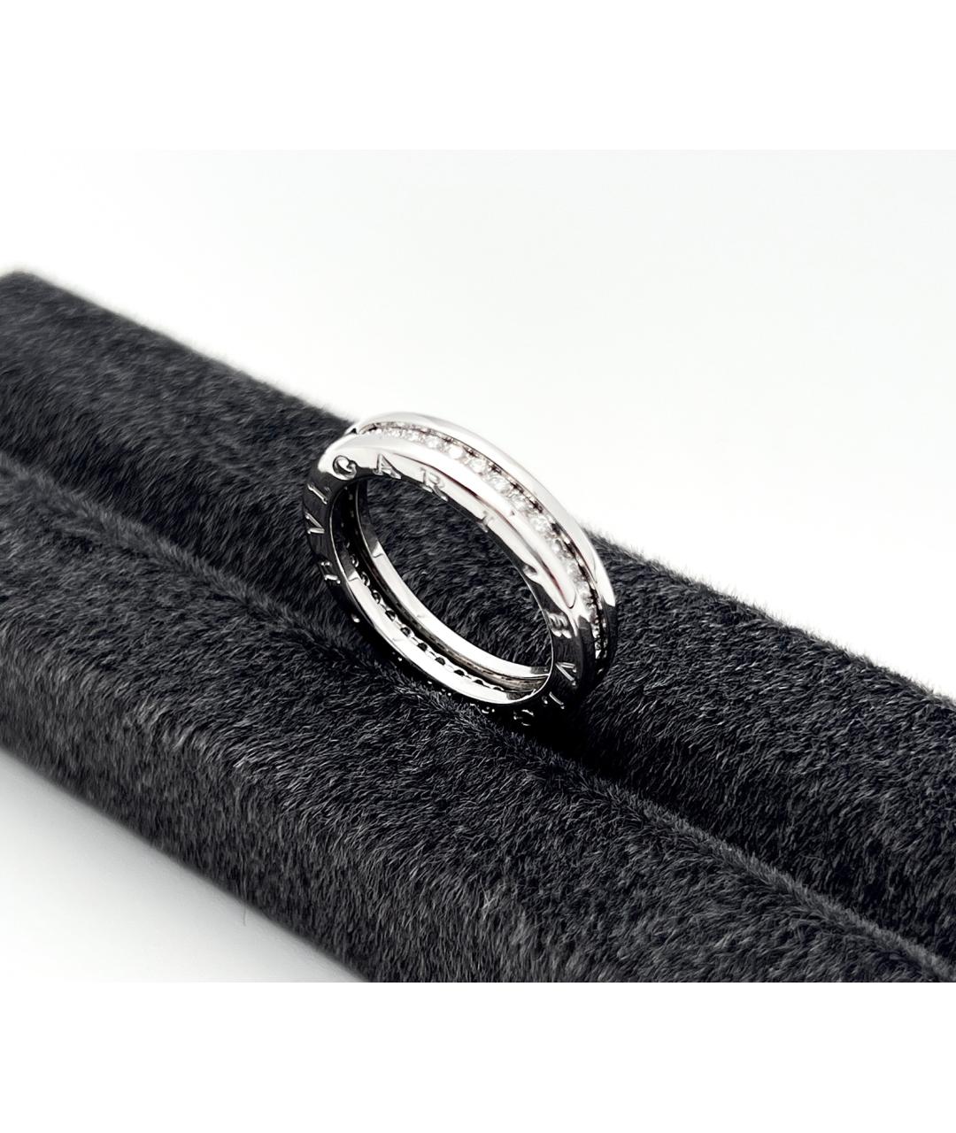 BVLGARI Серебряное кольцо из белого золота, фото 5