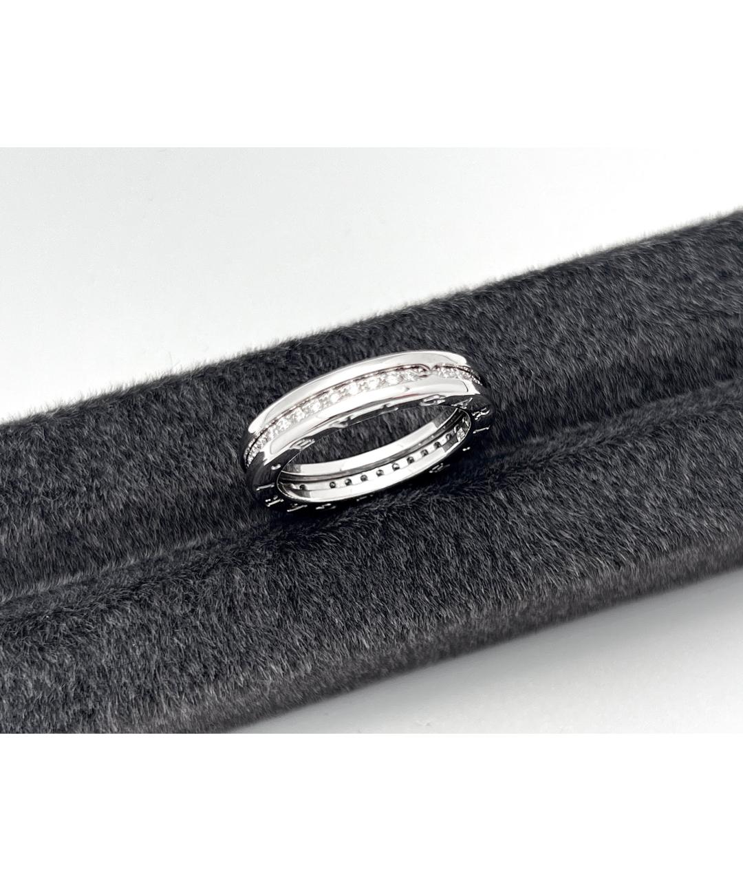 BVLGARI Серебряное кольцо из белого золота, фото 4