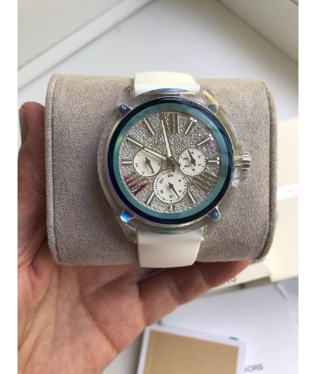 MICHAEL KORS Белые часы, фото 2