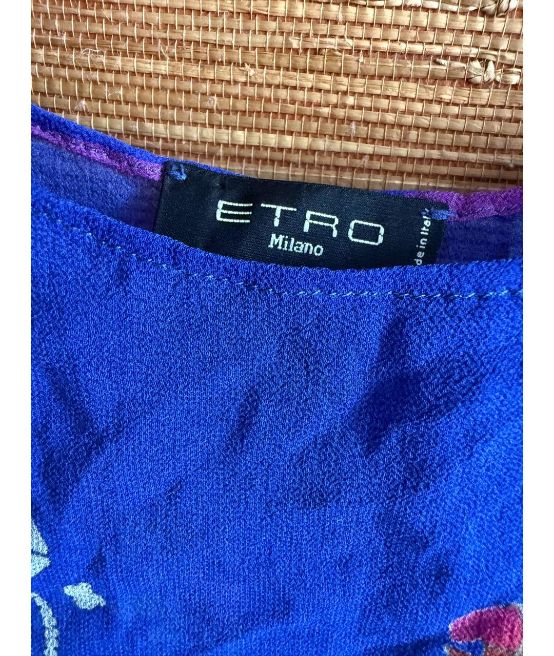ETRO Мульти шелковая туника, фото 2