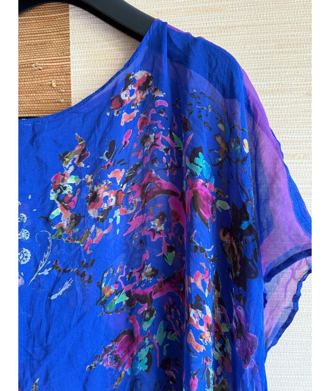ETRO Мульти шелковая туника, фото 4