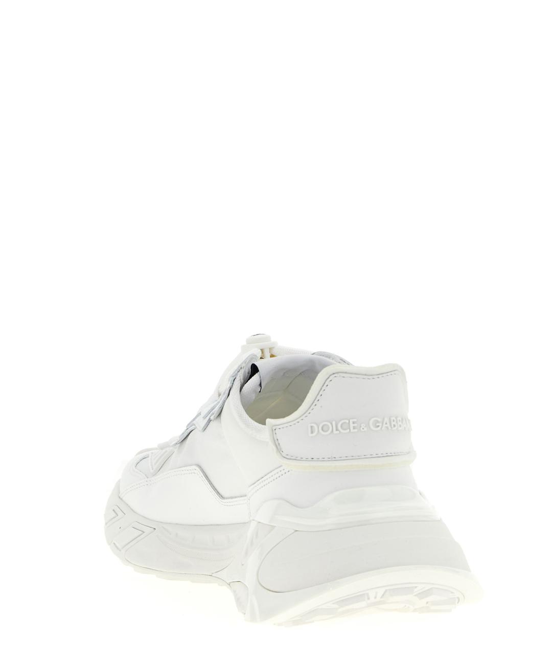DOLCE&GABBANA Белые синтетические кроссовки, фото 3