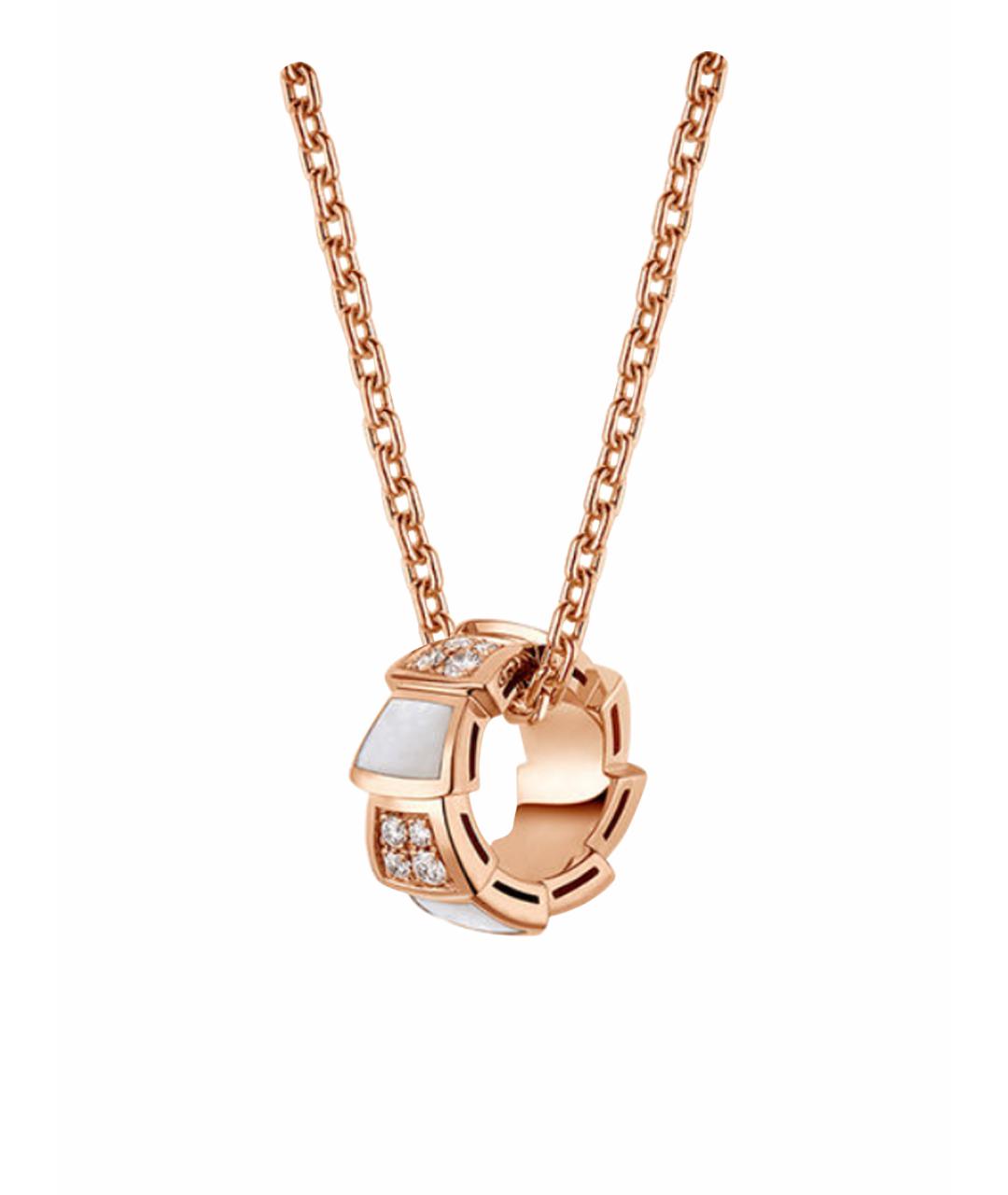 BVLGARI Золотое колье из розового золота, фото 1