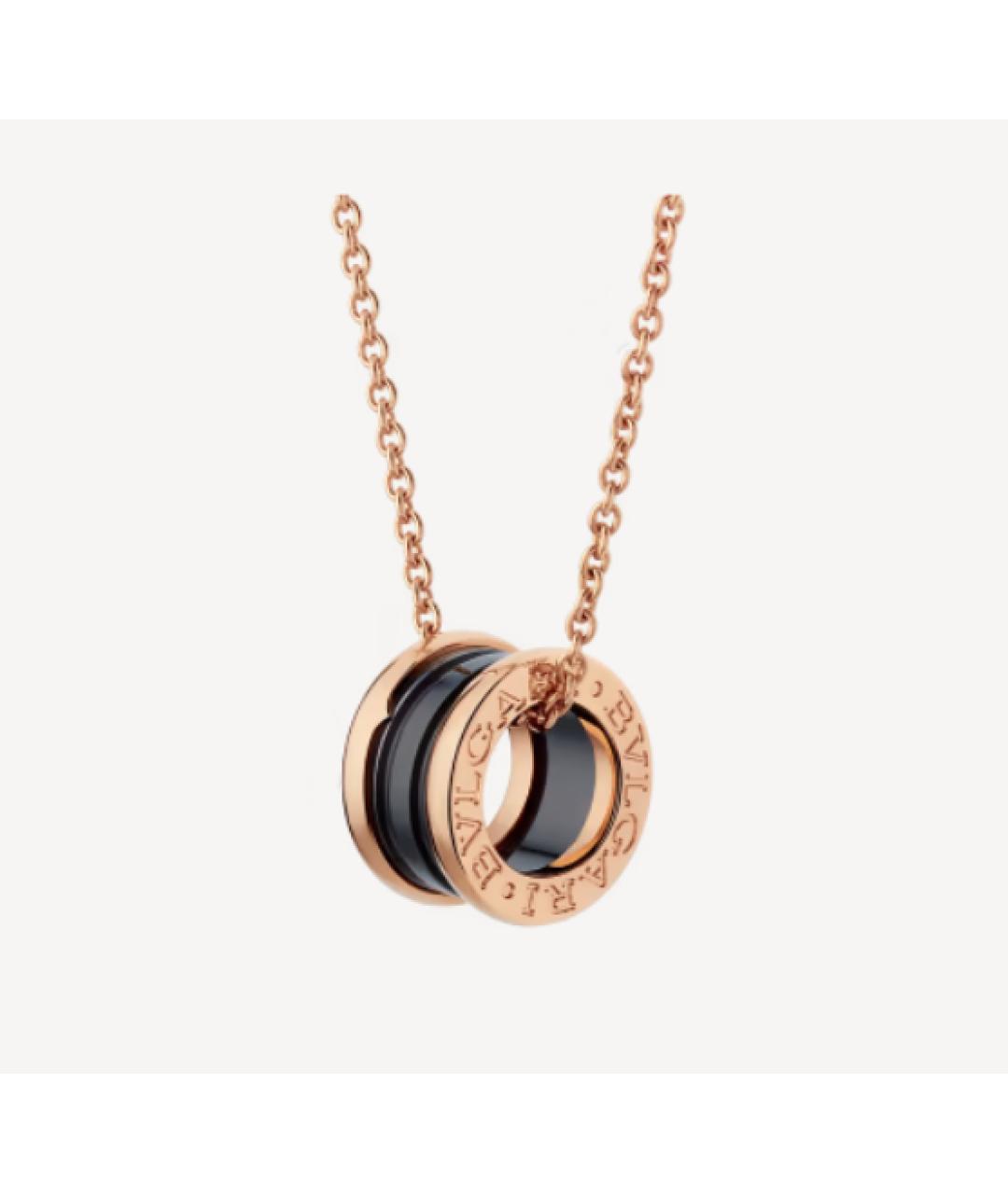 BVLGARI Золотое колье из розового золота, фото 4