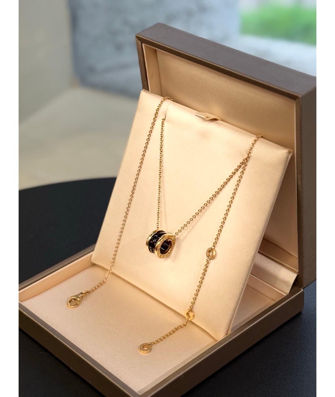 BVLGARI Золотое колье из розового золота, фото 2