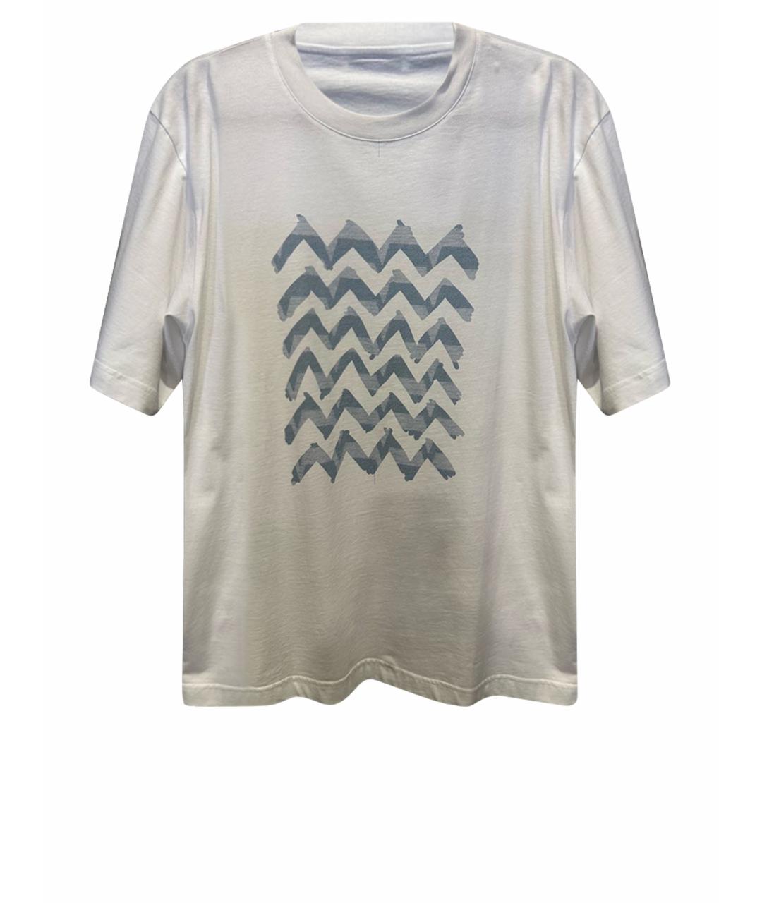 MISSONI Белая хлопковая футболка, фото 1