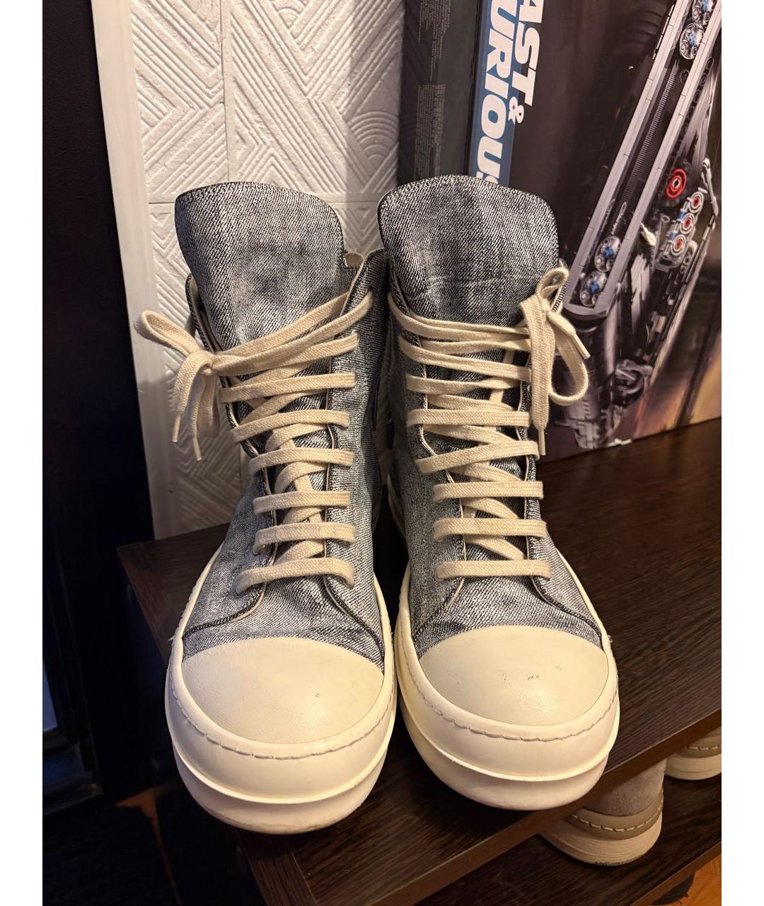 RICK OWENS Высокие кроссовки / кеды, фото 2