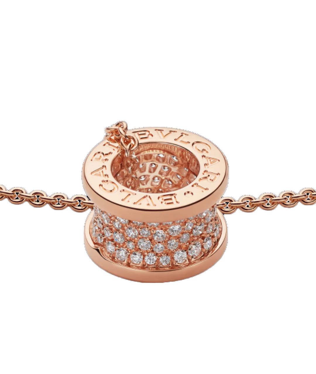 BVLGARI Золотая подвеска из розового золота, фото 2