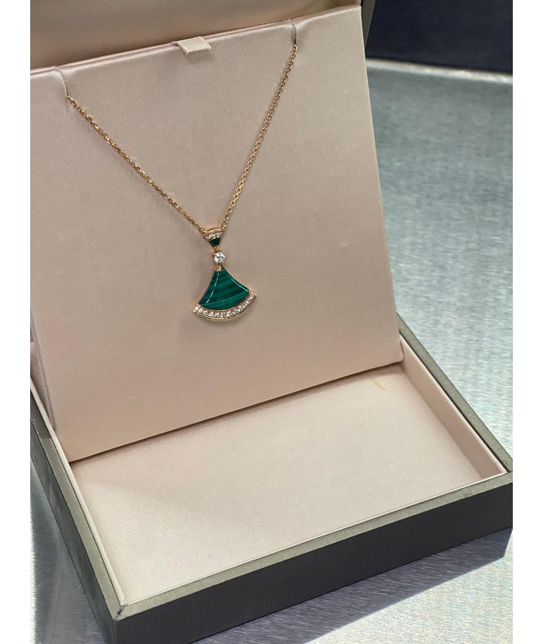 BVLGARI Золотое колье из розового золота, фото 4