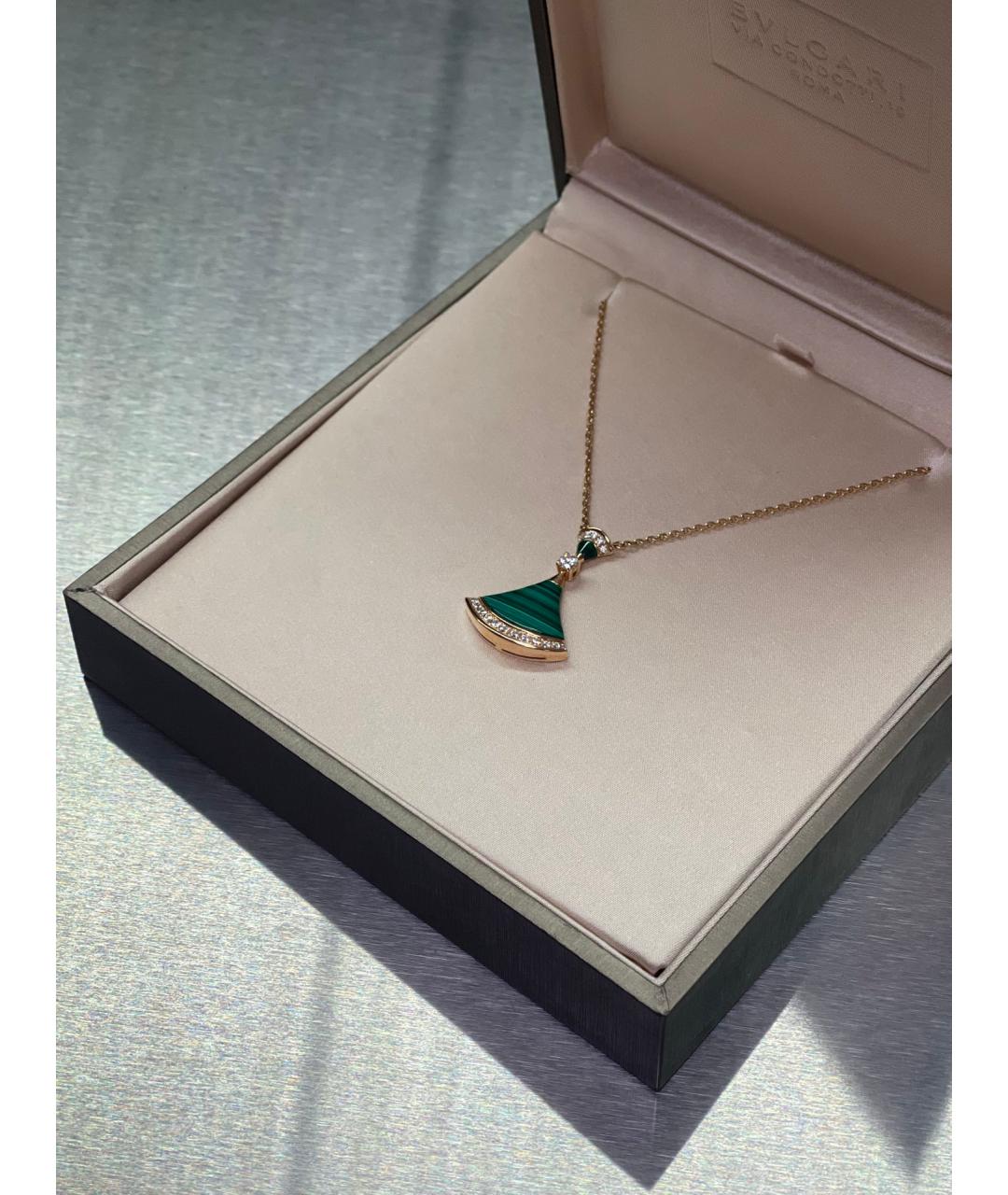 BVLGARI Золотое колье из розового золота, фото 5