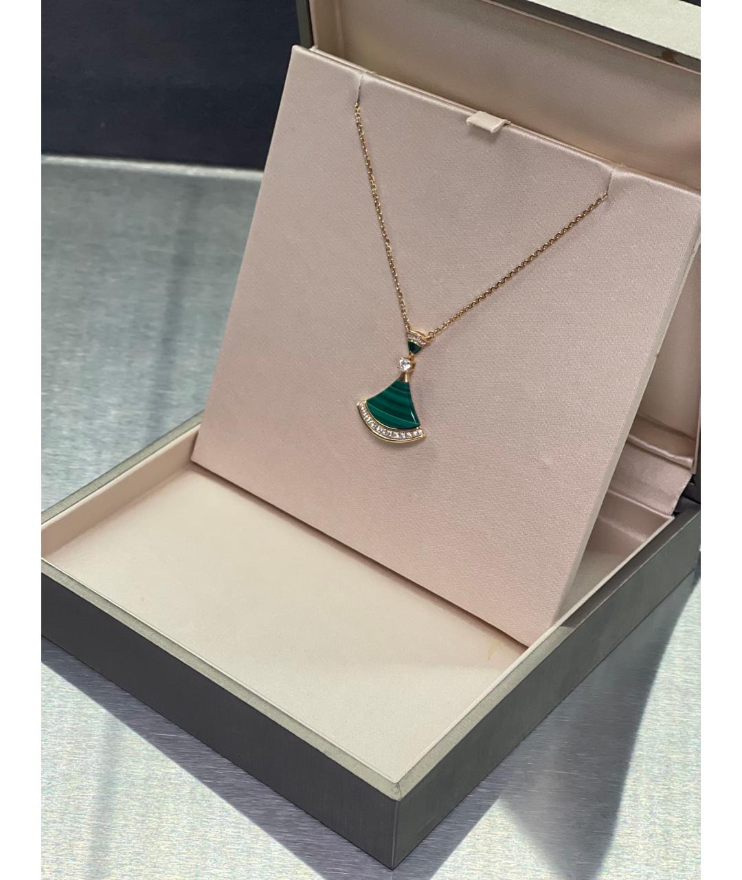 BVLGARI Золотое колье из розового золота, фото 3
