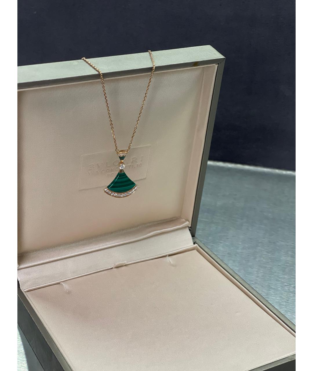 BVLGARI Золотое колье из розового золота, фото 2