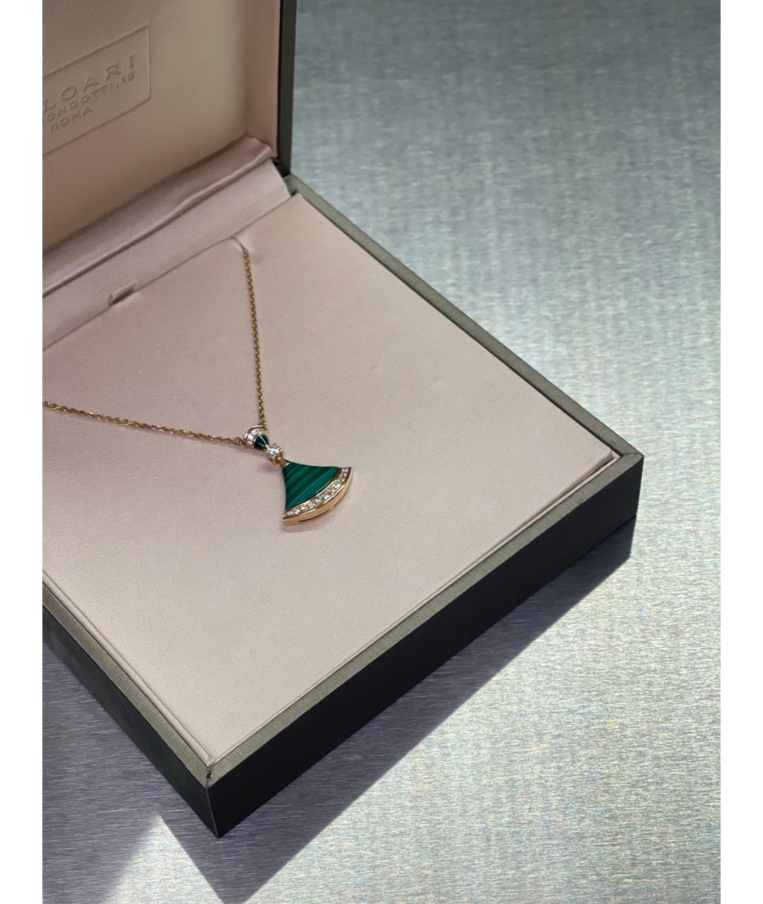 BVLGARI Золотое колье из розового золота, фото 6