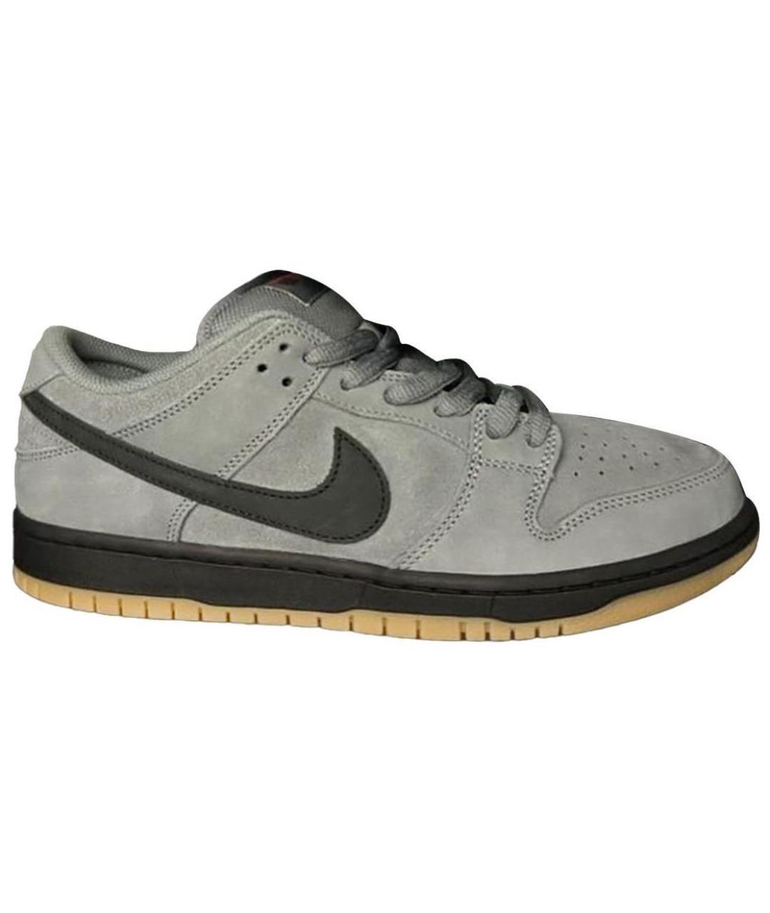 NIKE Серые низкие кроссовки / кеды, фото 1