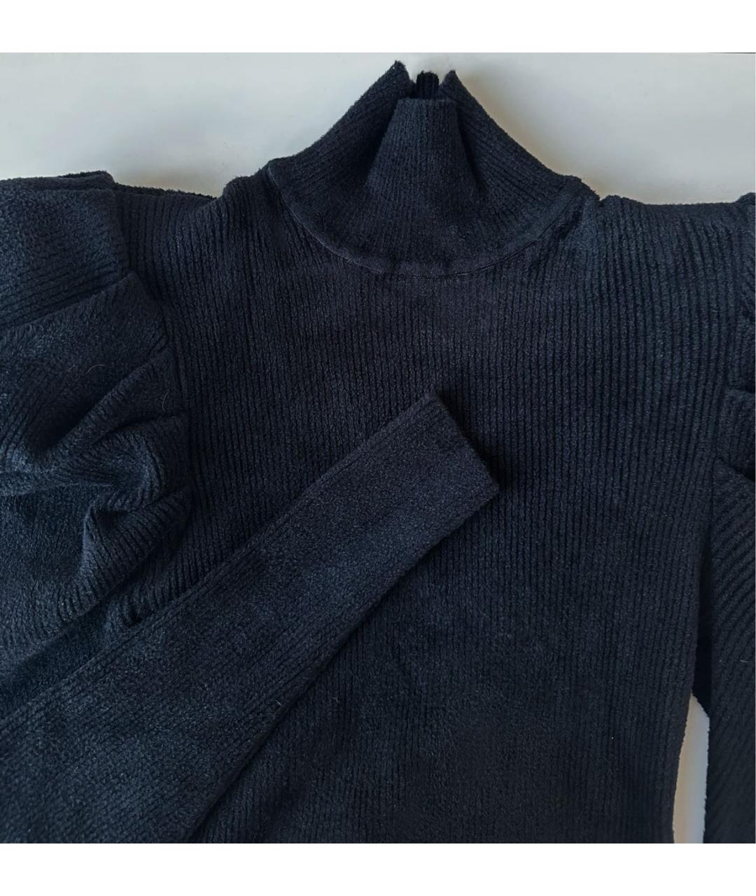 ALEXANDRE VAUTHIER Черное вискозное вечернее платье, фото 4