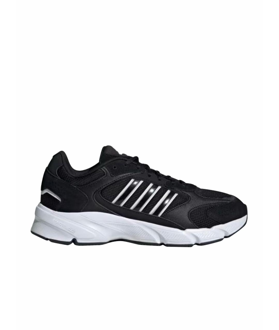 ADIDAS Черные текстильные кроссовки, фото 1