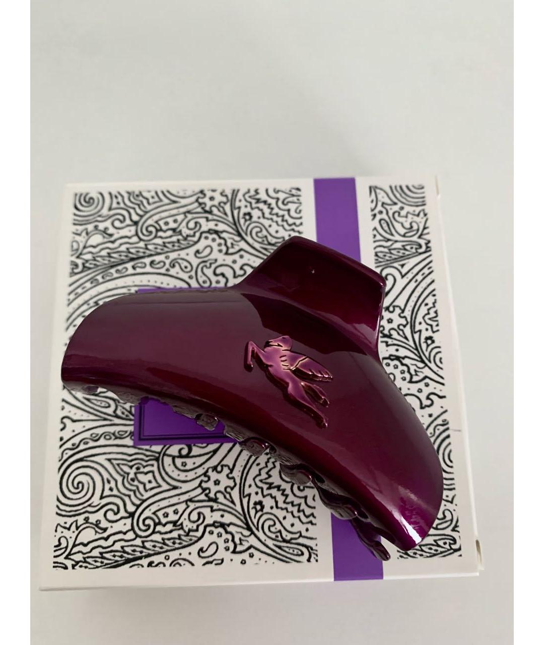 ETRO Фиолетовая заколка, фото 3