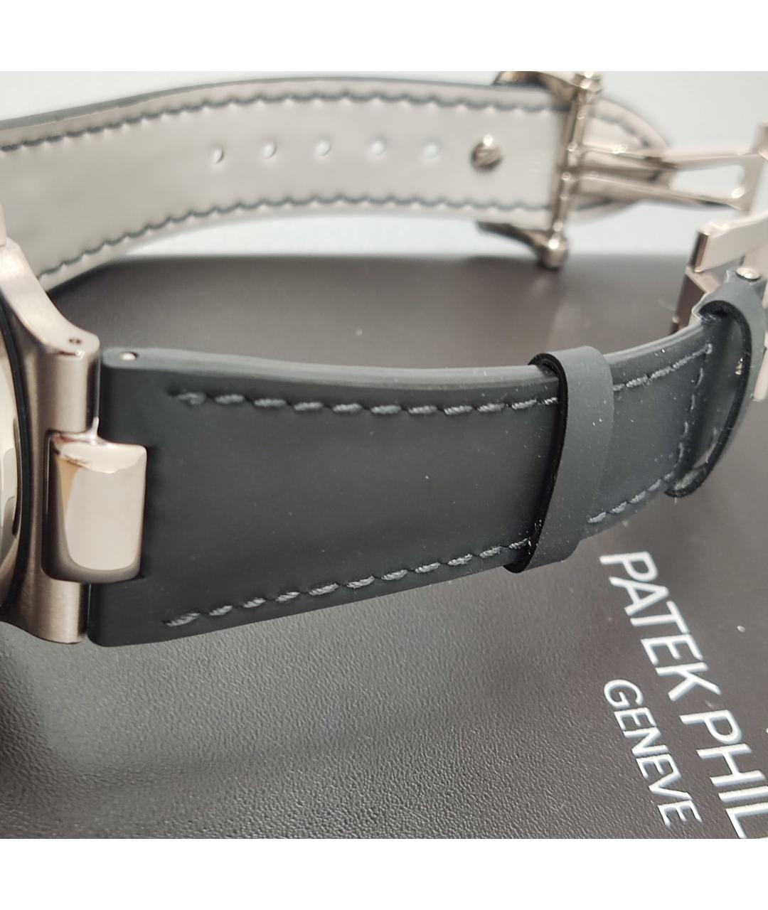 PATEK PHILIPPE Серые часы из белого золота, фото 6