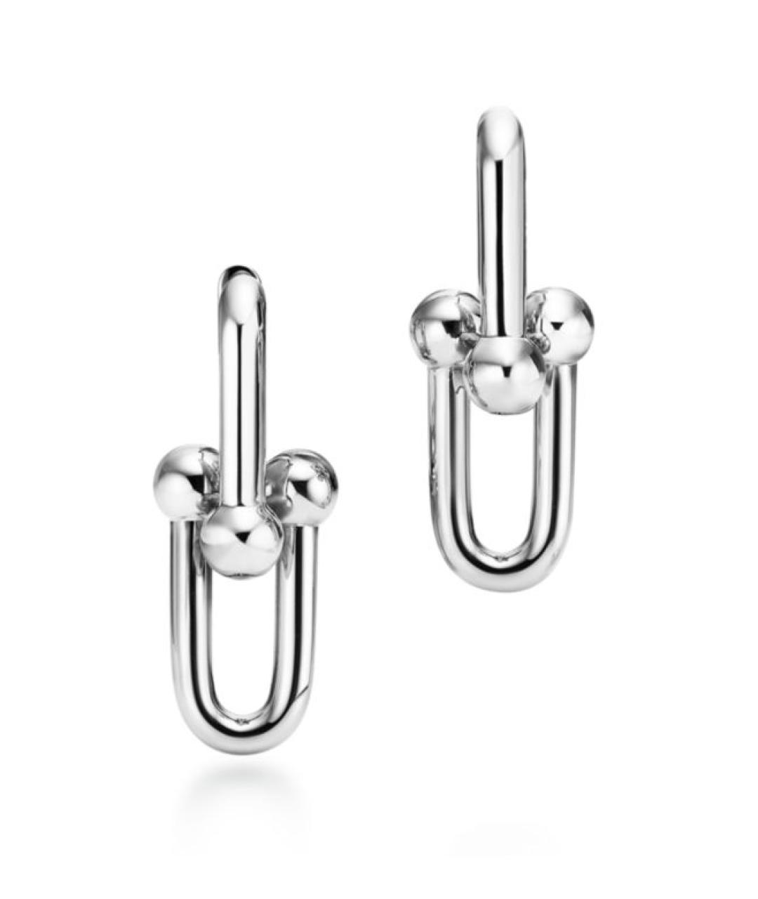 TIFFANY&CO Серебряные серебряные серьги, фото 5