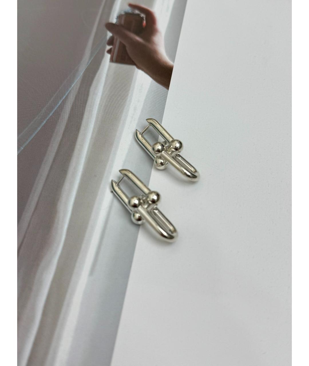 TIFFANY&CO Серебряные серебряные серьги, фото 3