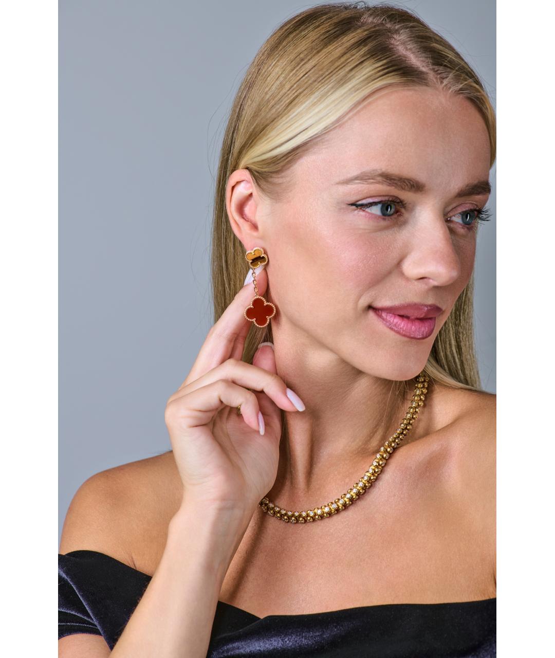 VAN CLEEF & ARPELS Серьги из желтого золота, фото 2