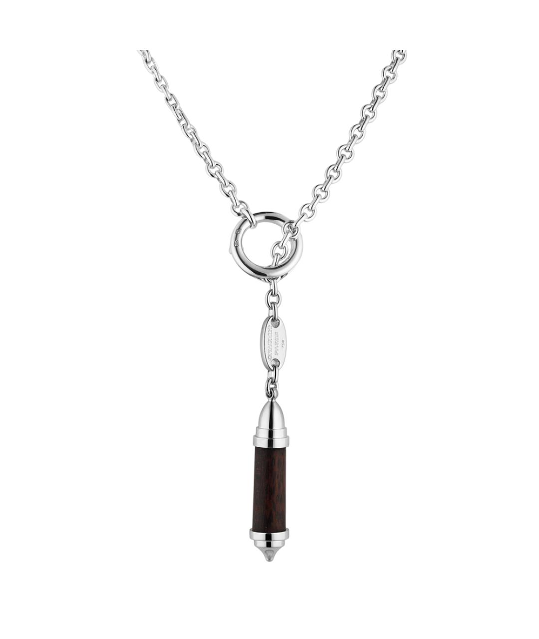 CHAUMET Черная подвеска из белого золота, фото 1