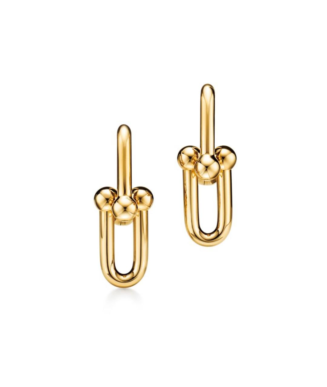 TIFFANY&CO Золотые серьги из желтого золота, фото 1