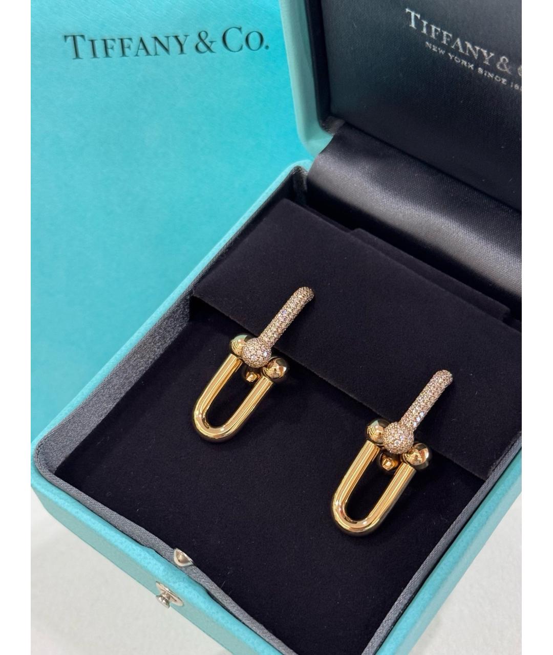 TIFFANY&CO Золотые серьги из розового золота, фото 2