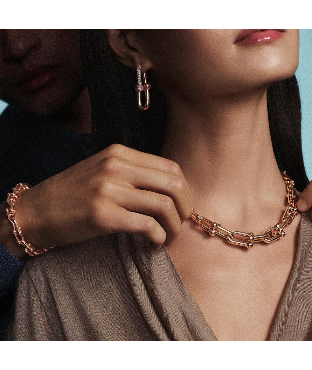 TIFFANY&CO Золотые серьги из розового золота, фото 6