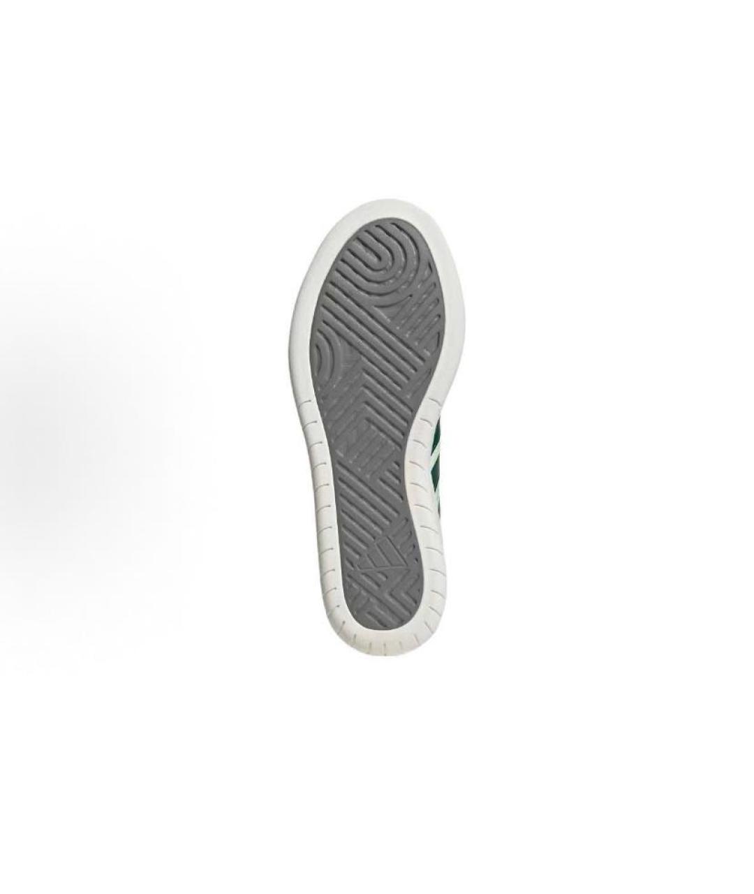 ADIDAS Белые кожаные кроссовки, фото 7