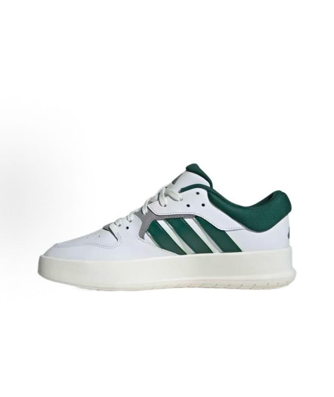 ADIDAS Белые кожаные кроссовки, фото 3