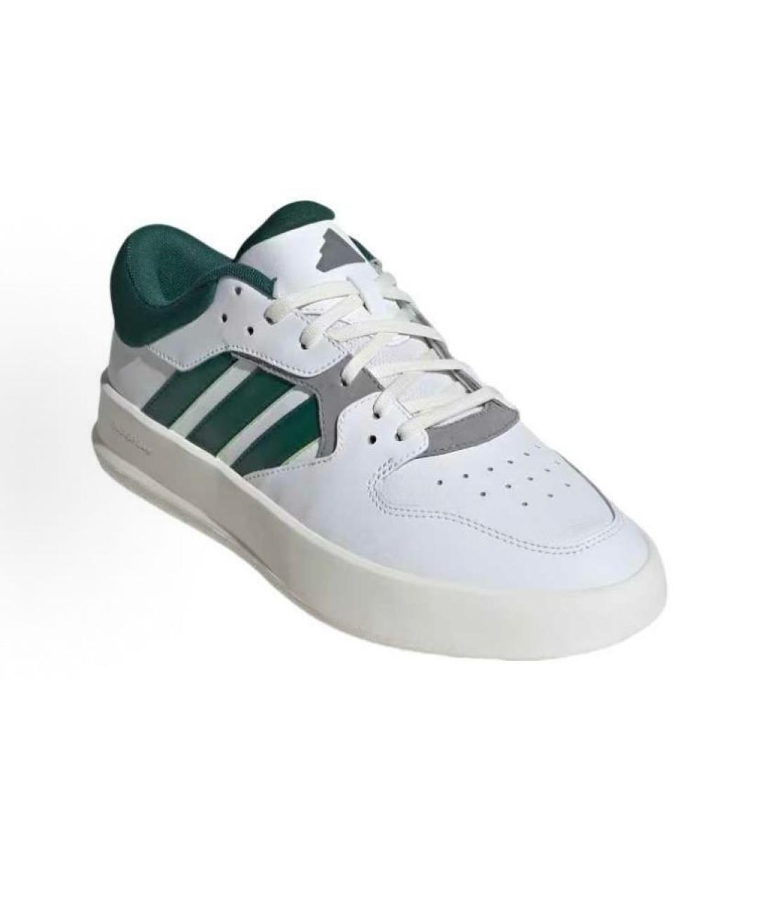 ADIDAS Белые кожаные кроссовки, фото 5