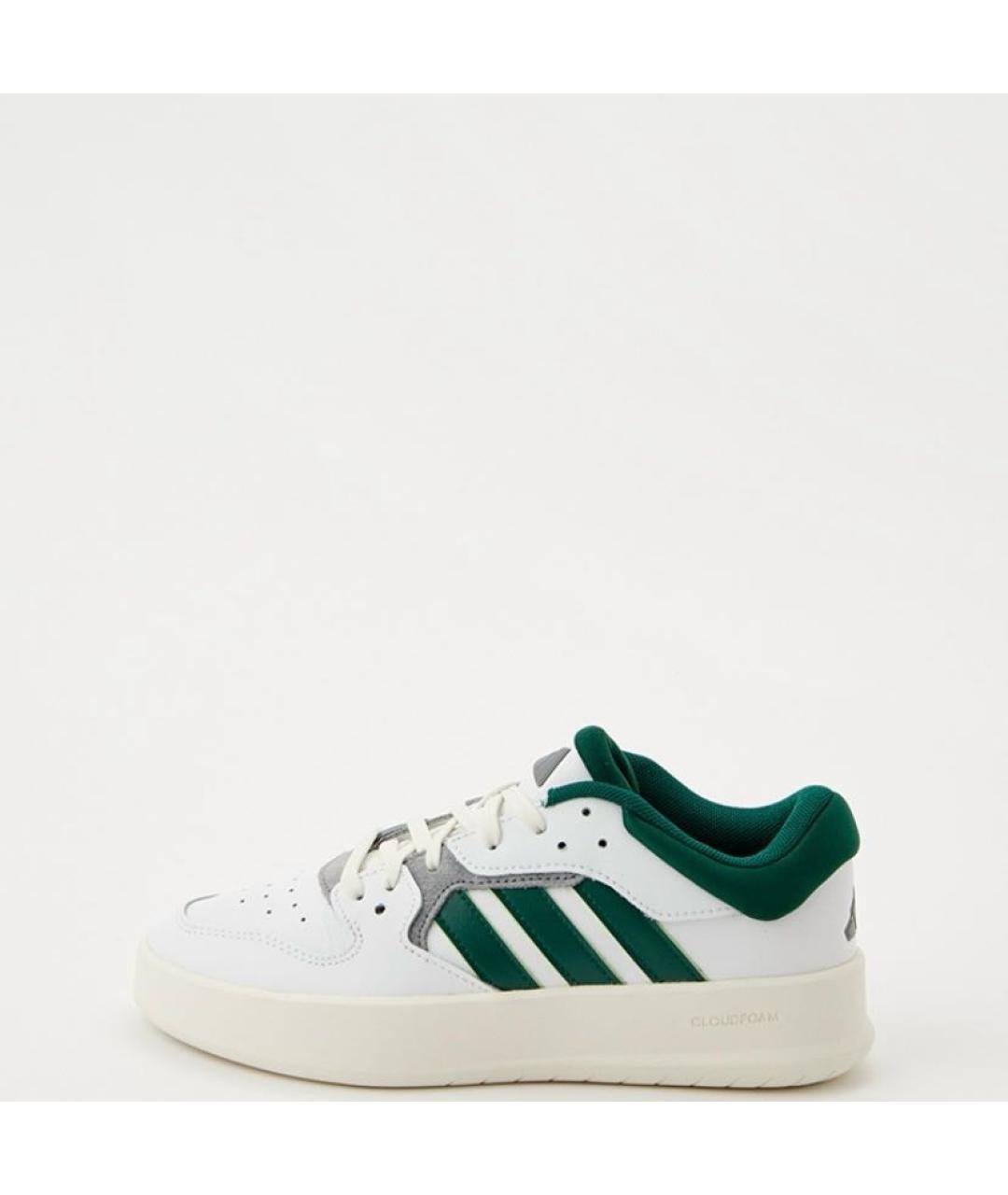ADIDAS Белые кожаные кроссовки, фото 2