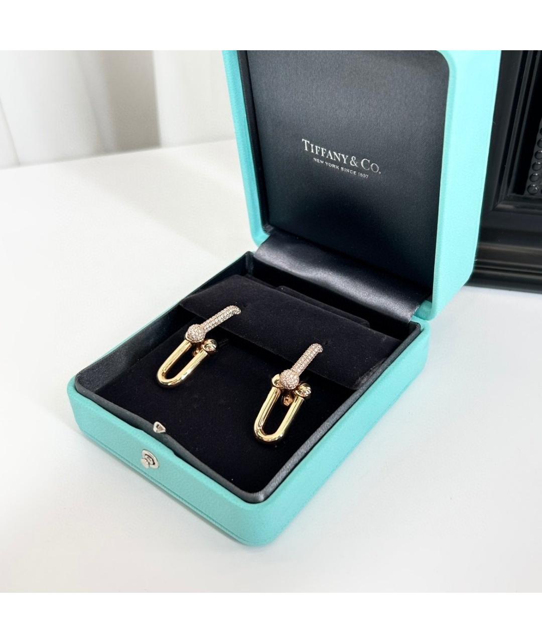 TIFFANY&CO Золотые серьги из розового золота, фото 3