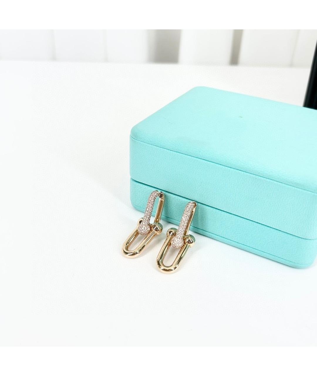 TIFFANY&CO Золотые серьги из розового золота, фото 4