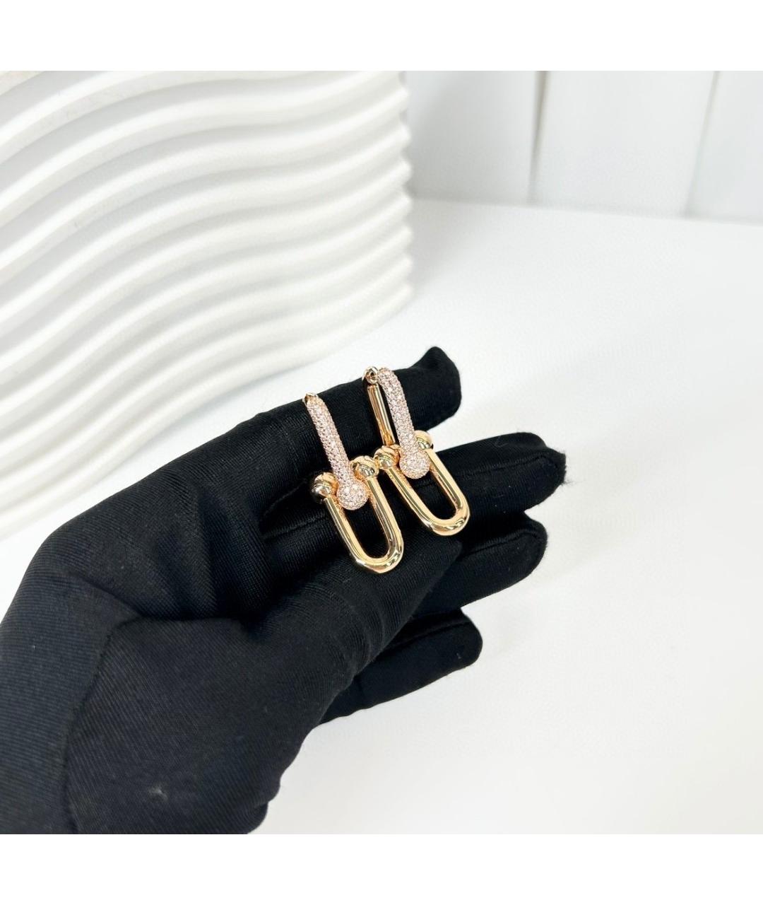 TIFFANY&CO Золотые серьги из розового золота, фото 5