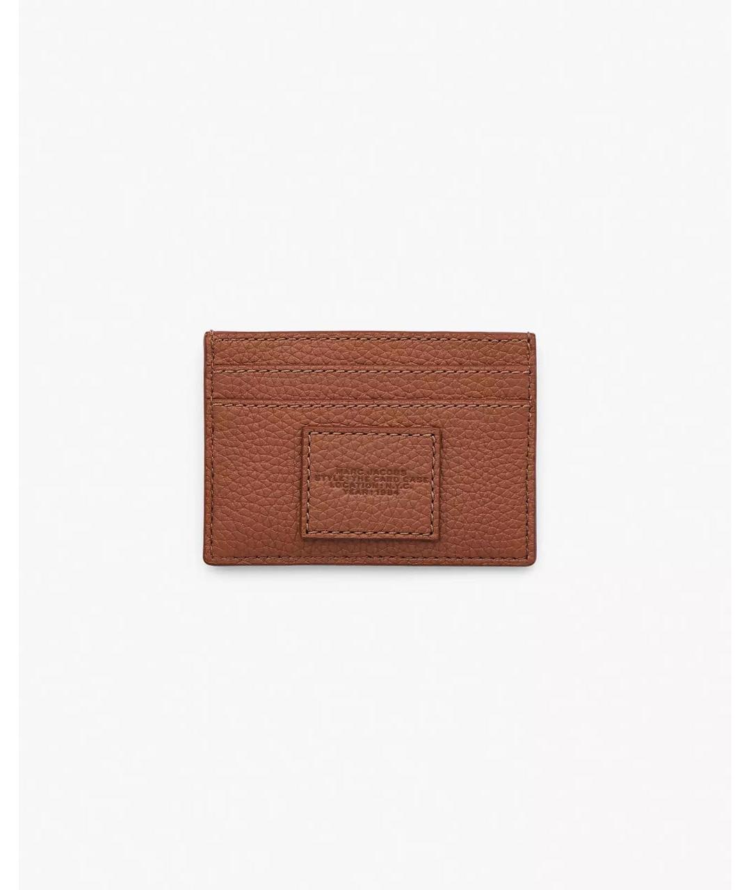 MARC JACOBS Коричневый кожаный кардхолдер, фото 2