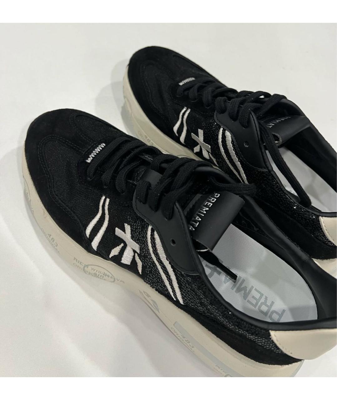 PREMIATA Черные кроссовки, фото 4