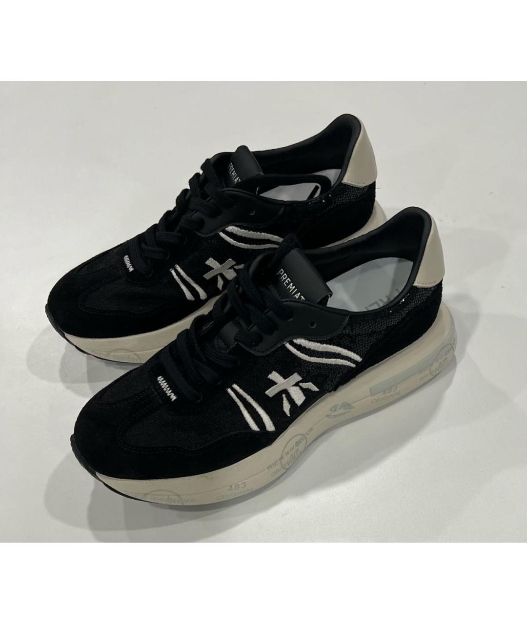 PREMIATA Черные кроссовки, фото 2
