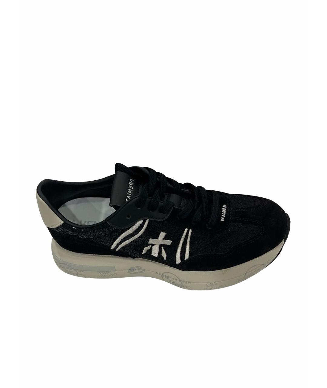 PREMIATA Черные кроссовки, фото 1