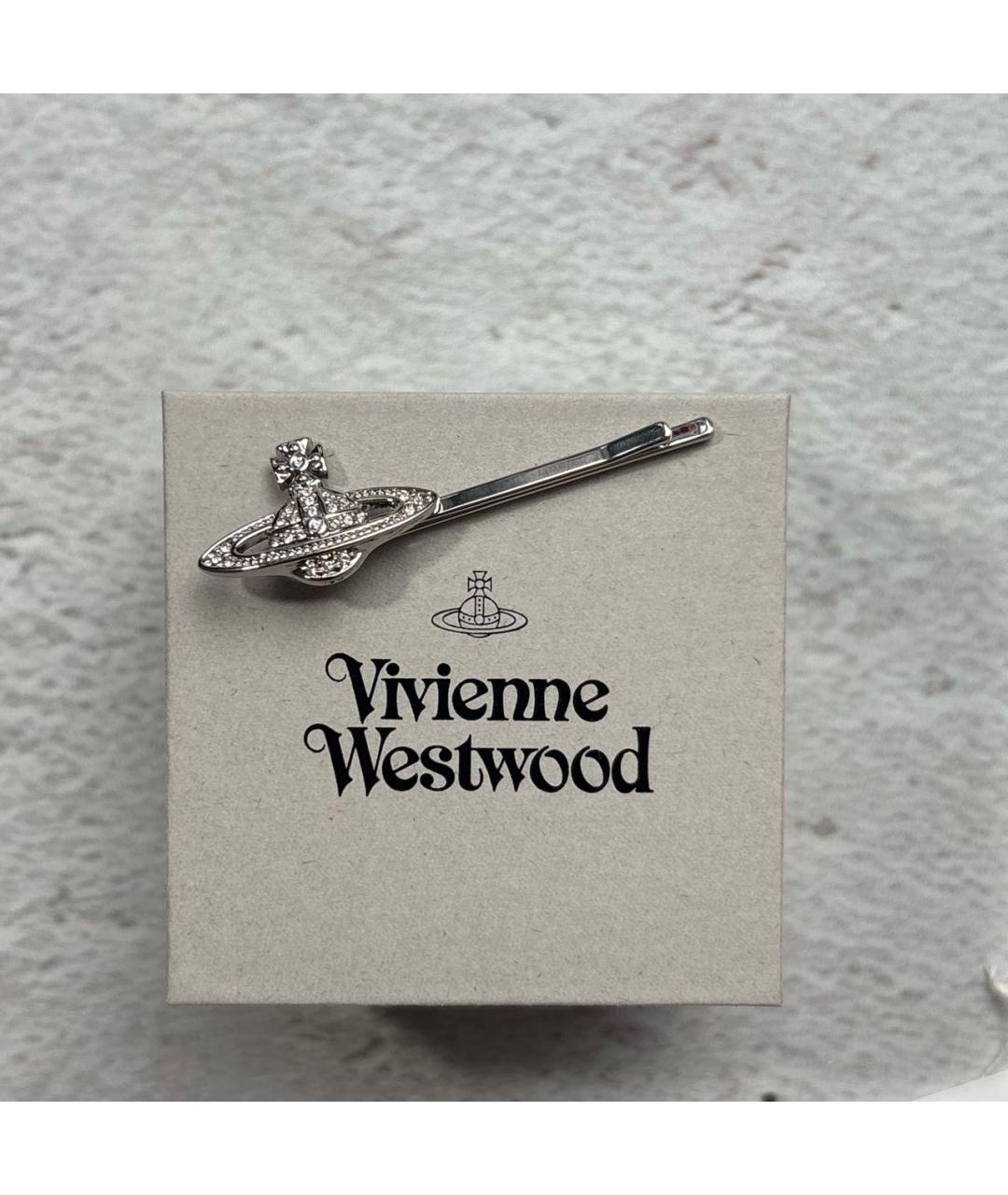 VIVIENNE WESTWOOD Серебряная заколка, фото 7