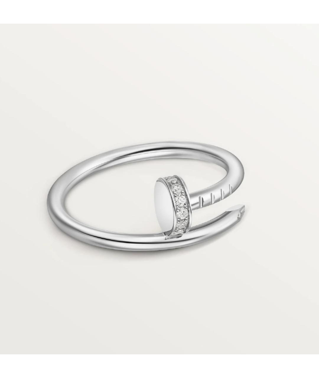 CARTIER Серебряное кольцо из белого золота, фото 5