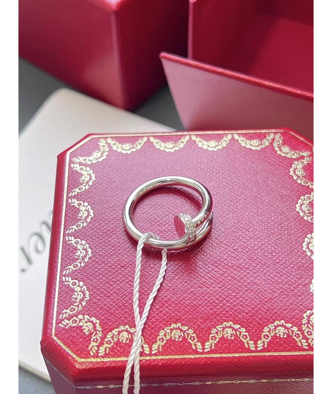 CARTIER Серебряное кольцо из белого золота, фото 3