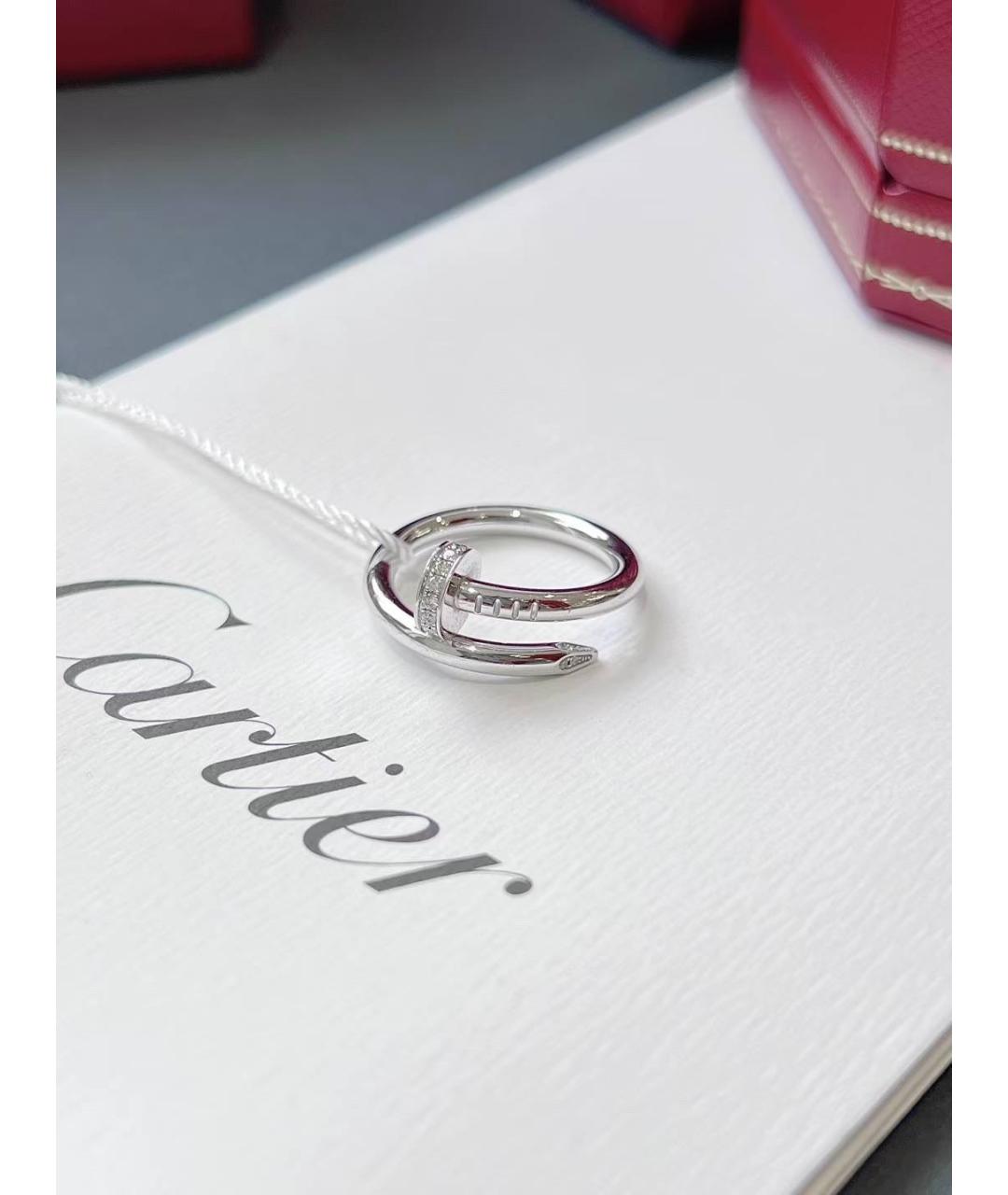 CARTIER Серебряное кольцо из белого золота, фото 2