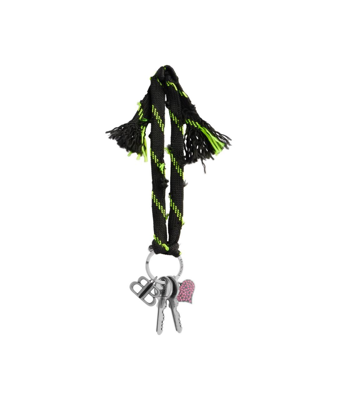 BALENCIAGA Серебрянный брелок, фото 1