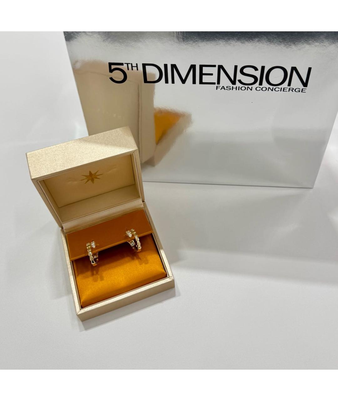 BVLGARI Золотые серьги из желтого золота, фото 5